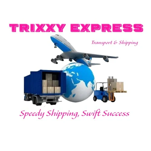 Trixxy Express Transport and Shipping company logo