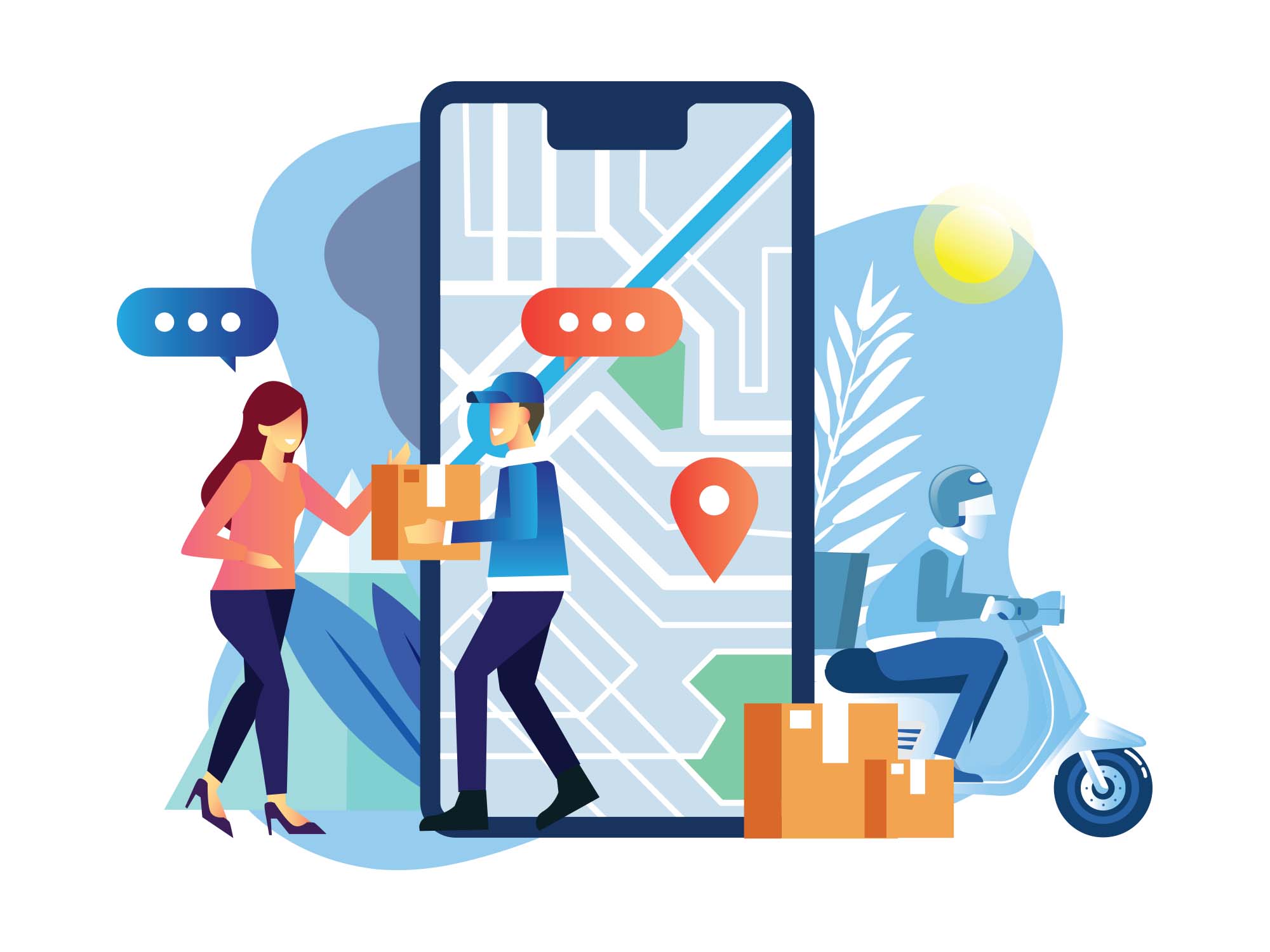 Home Delivery service icon