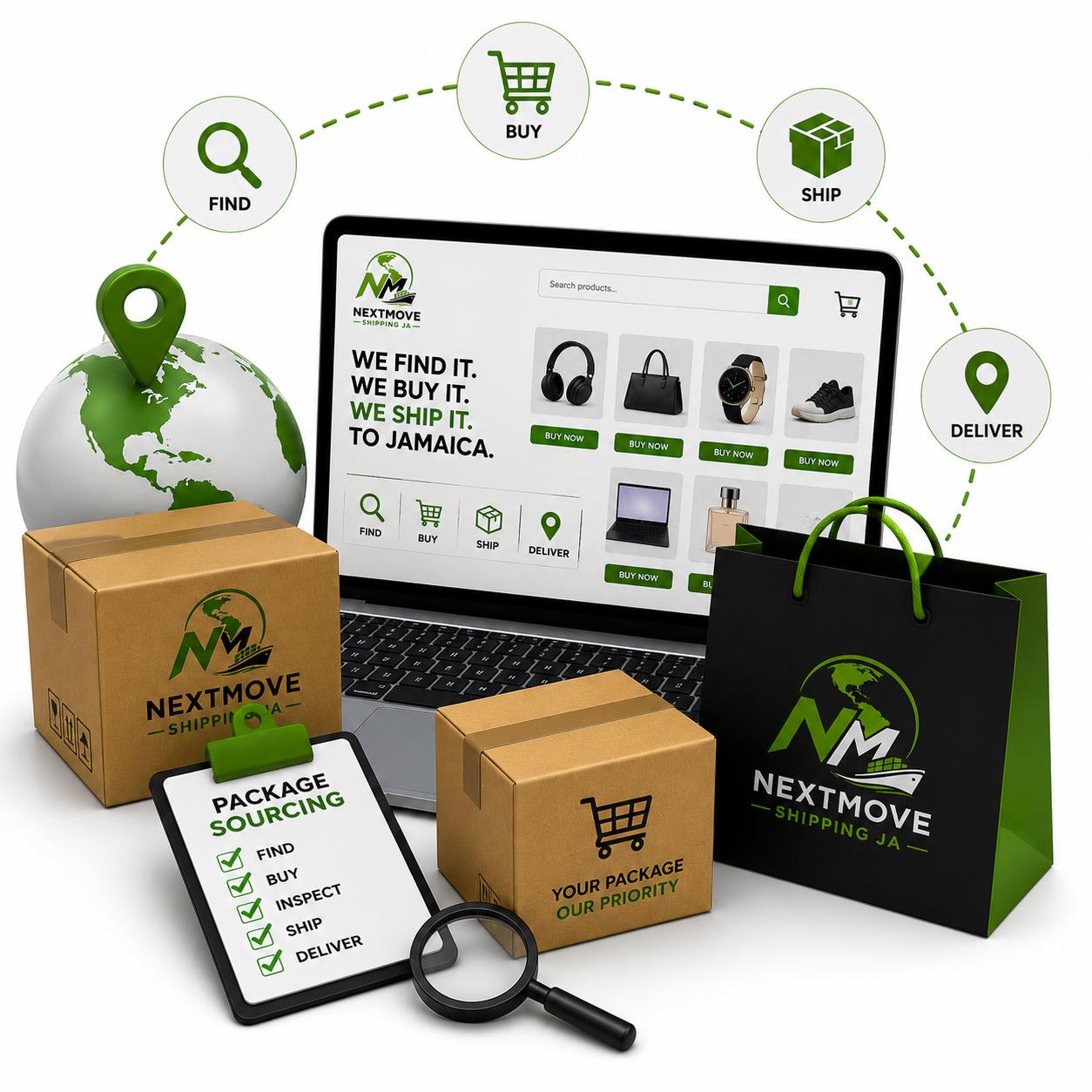 Package Sourcing service icon
