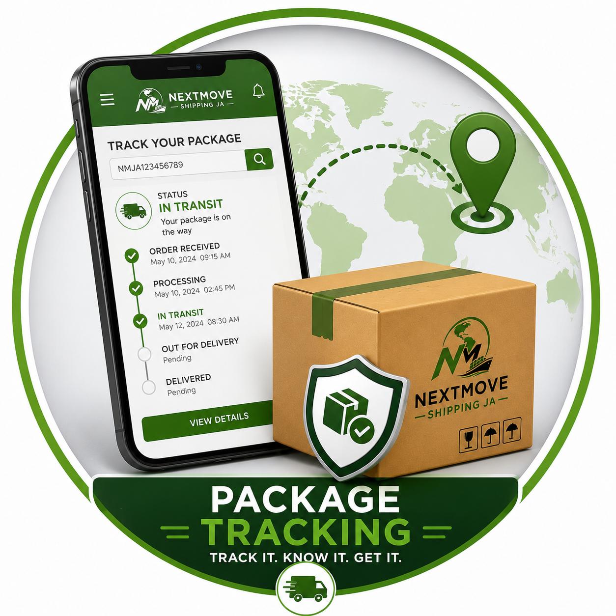 Package Tracking service icon