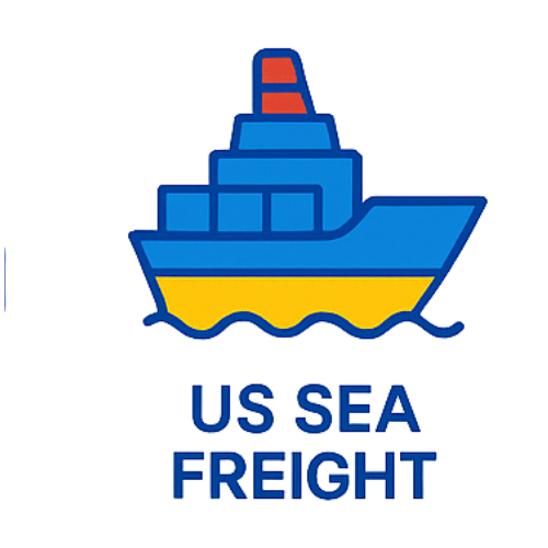 US Sea Freight service icon
