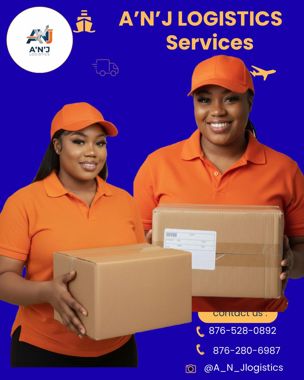 Courier delivery service illustration