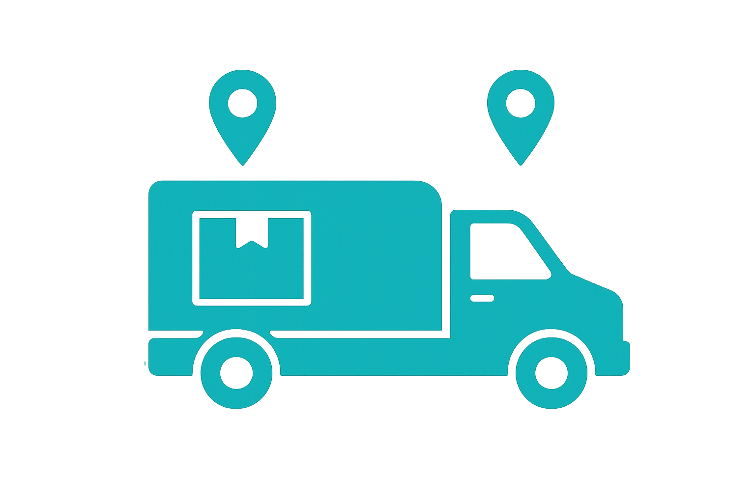 Package Pickup & Delivery service icon