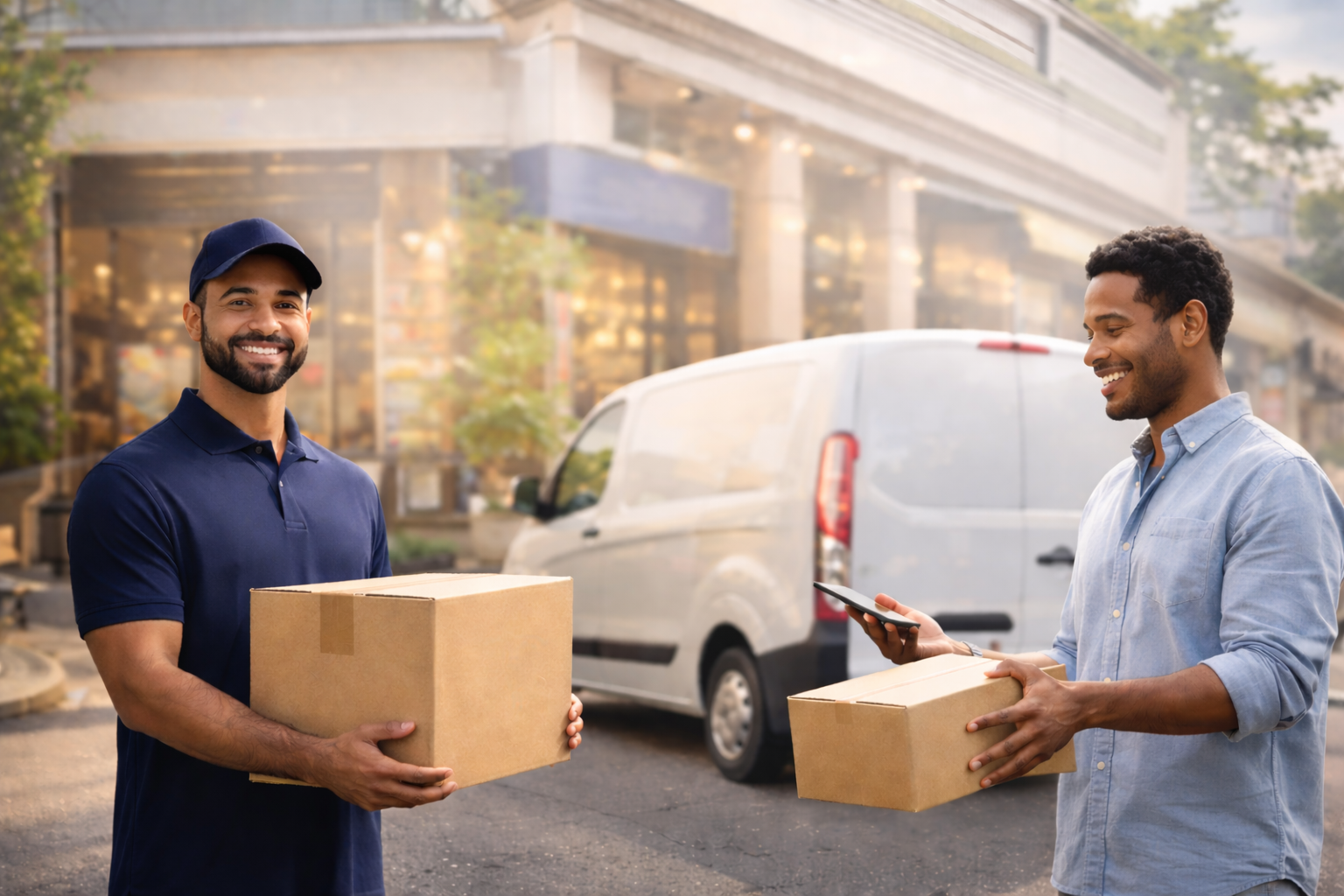 Pick Up & Delivery service icon