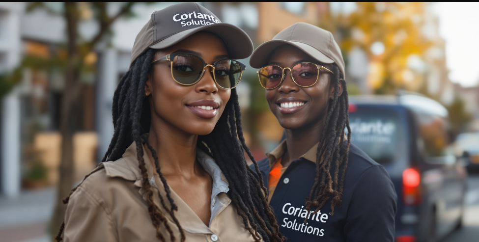 Courier delivery service illustration