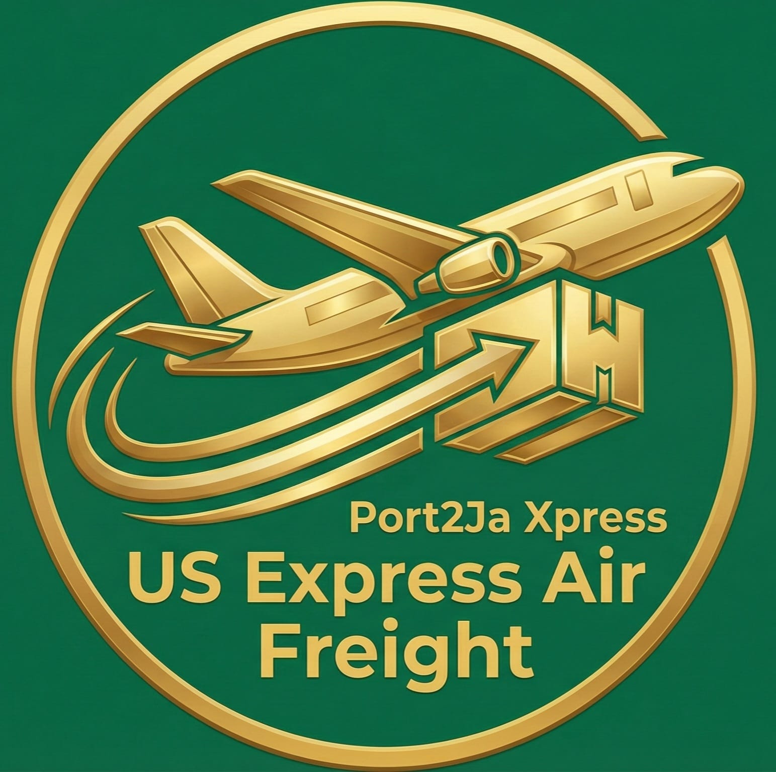 US Express Air Freight service icon