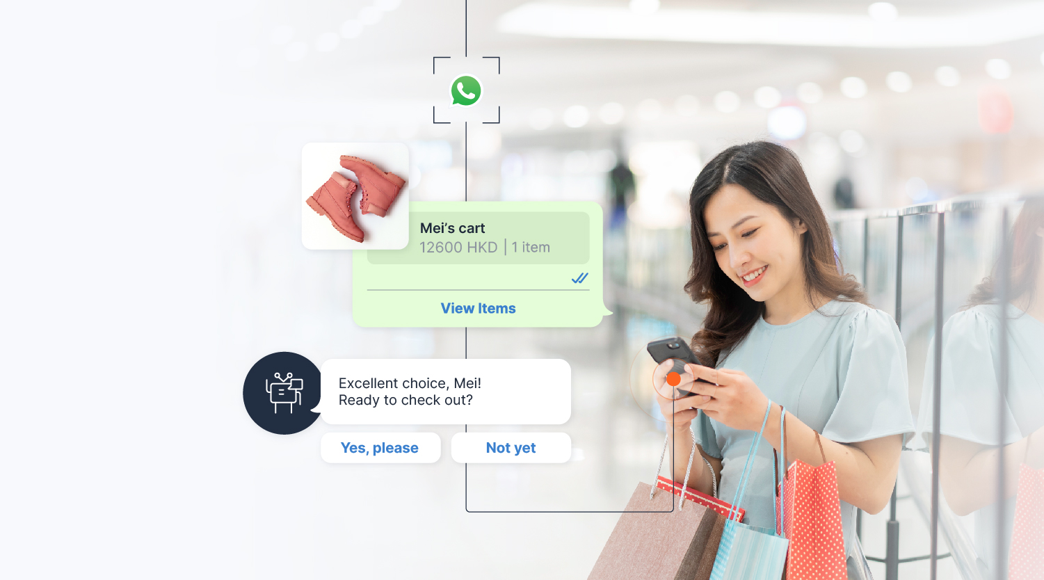 Online Shopping Assistance service icon