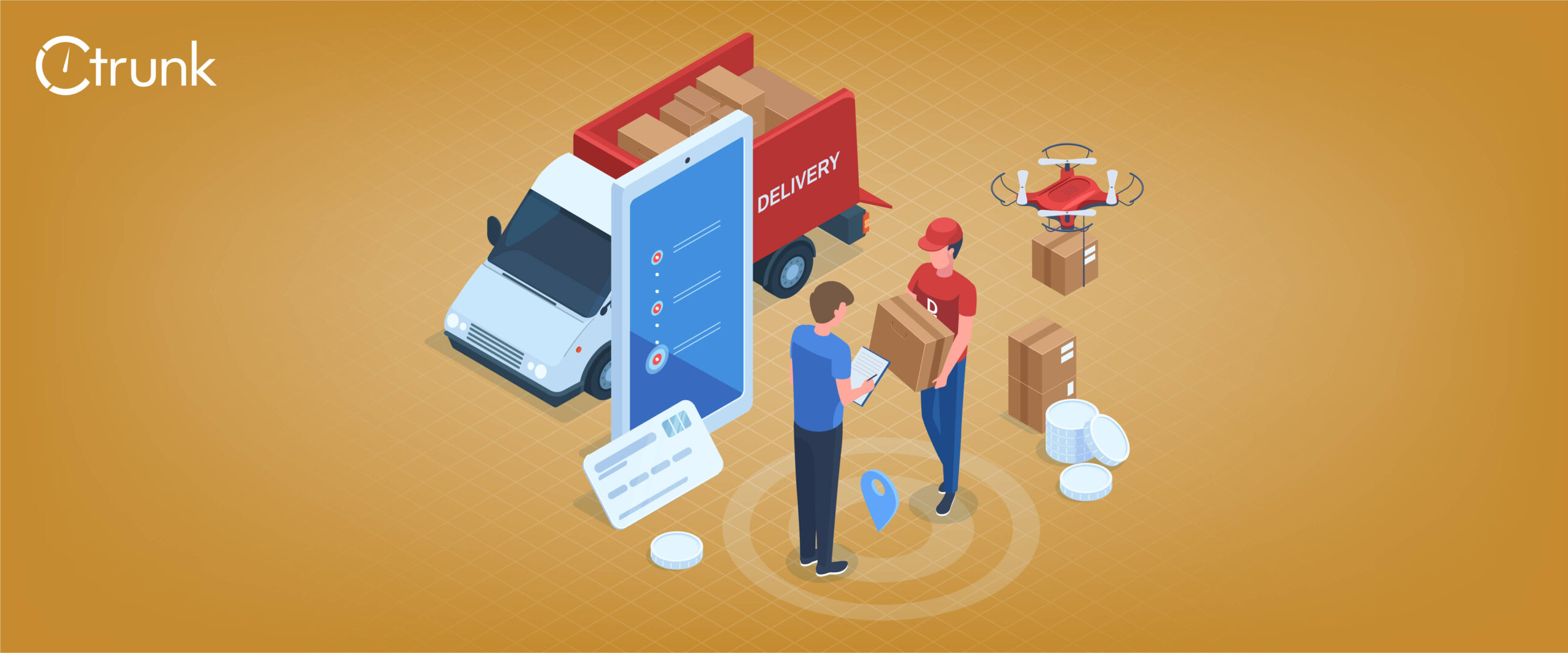 Free Delivery service icon