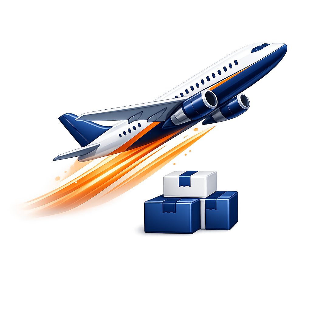 Fast Air Freight (3x Weekly) service icon