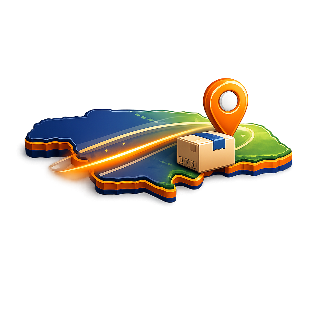 Islandwide Delivery Coverage service icon