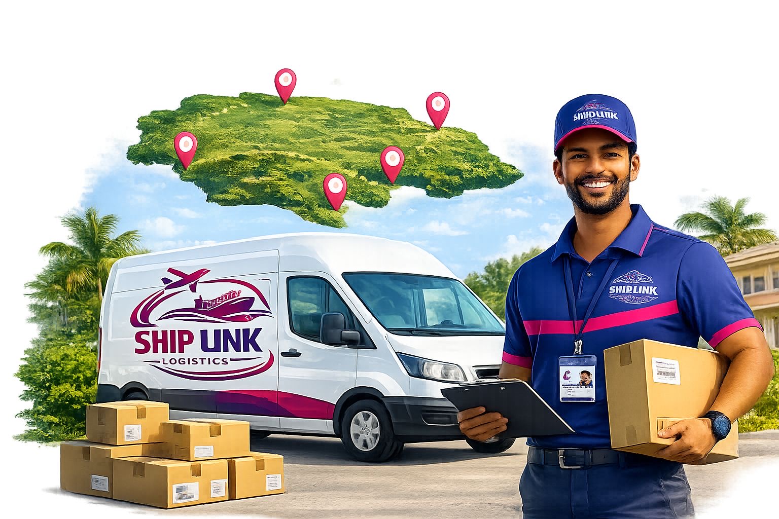 Islandwide Delivery service icon