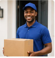Door-to-Door Delivery service icon